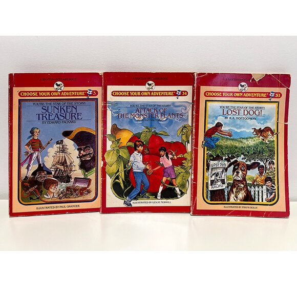 Choose Your Own Adventure Book Bundle: Books #3, 31 & 34 - Reader Level 2 - Picture 1 of 4
